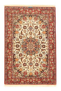 Persisk tæppe - Isfahan - Premium - 166 x 107 cm - beige