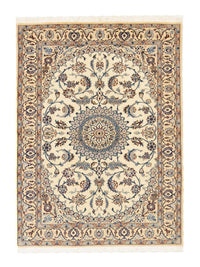 Persisk tæppe - Nain - Premium - 135 x 102 cm - beige