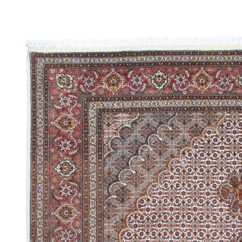 Persisk tæppe - Tabriz - Royal - 208 x 153 cm - lys brun