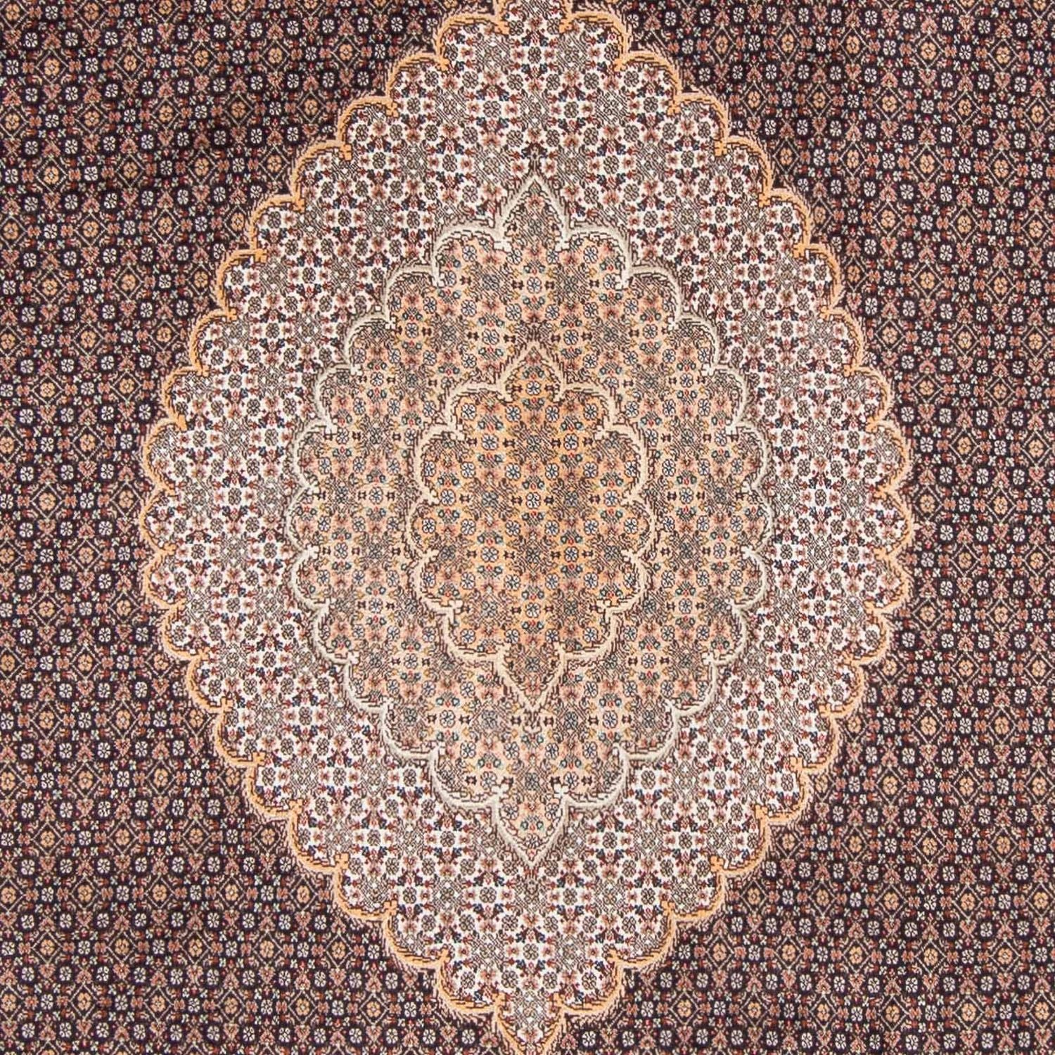 Persisk tæppe - Tabriz - 304 x 203 cm - brun