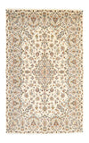 Kashan Tæppe 142x220cm - Persisk tæppe - Rektangulær / Beige / 142 x 220 cm Rektangulær