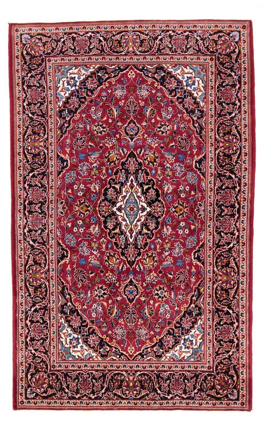 Persisk tæppe - Keshan - 223 x 141 cm - rød