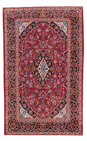 Persisk tæppe - Keshan - 223 x 141 cm - rød