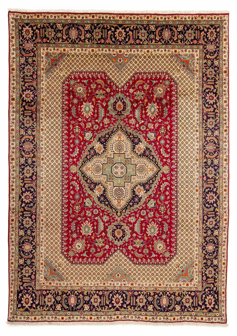 Persisk tæppe - Tabriz - 400 x 305 cm - rød