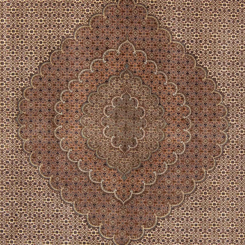 Persisk tæppe - Nomadisk - 360 x 263 cm - mørkebrun