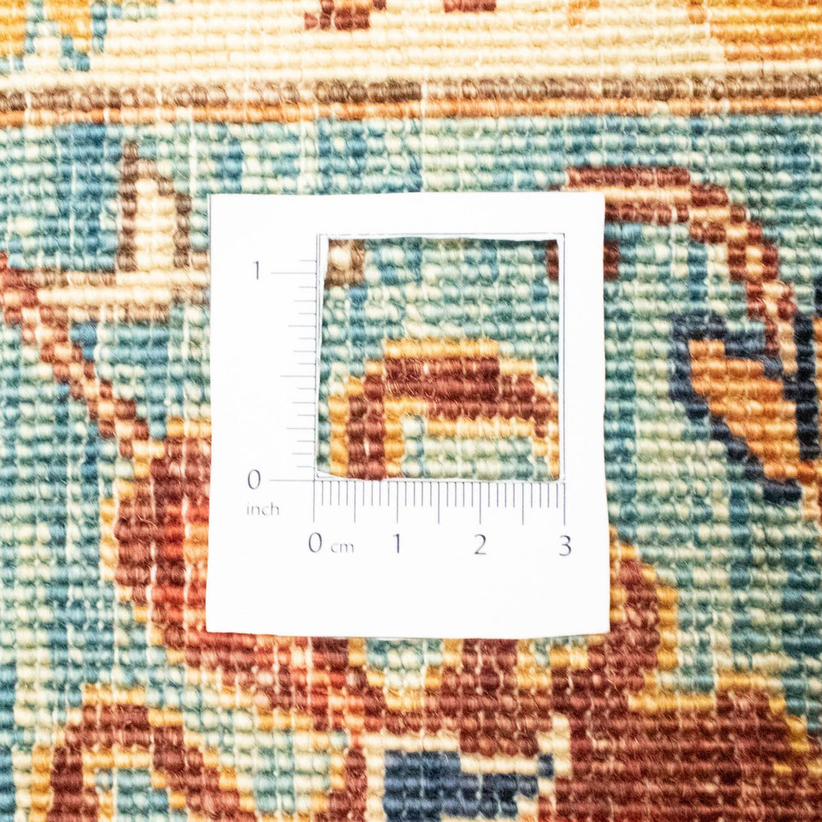 Afghansk tæppe - 201 x 149 cm - rød