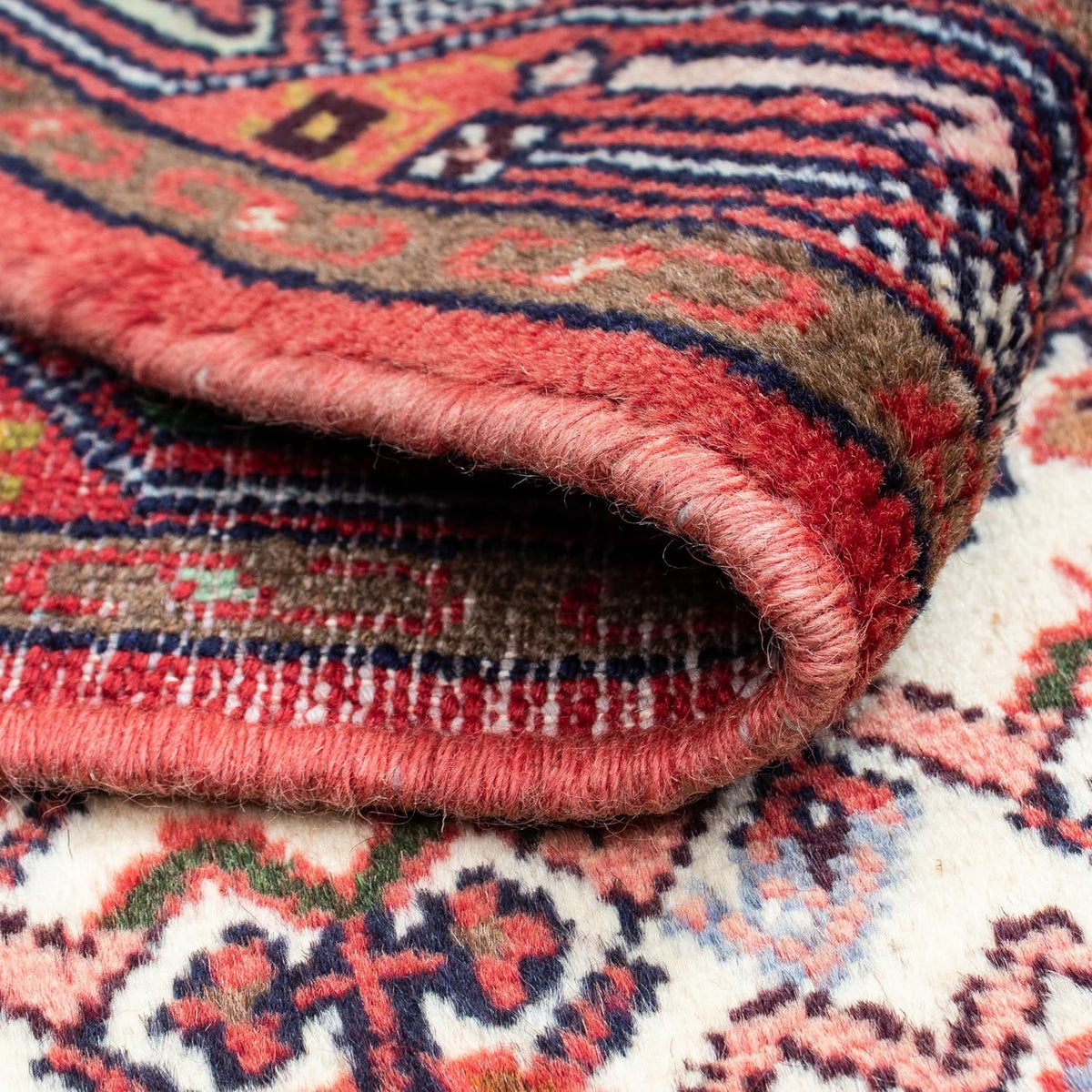 Persisk tæppe - Nomadisk - 127 x 76 cm - rød