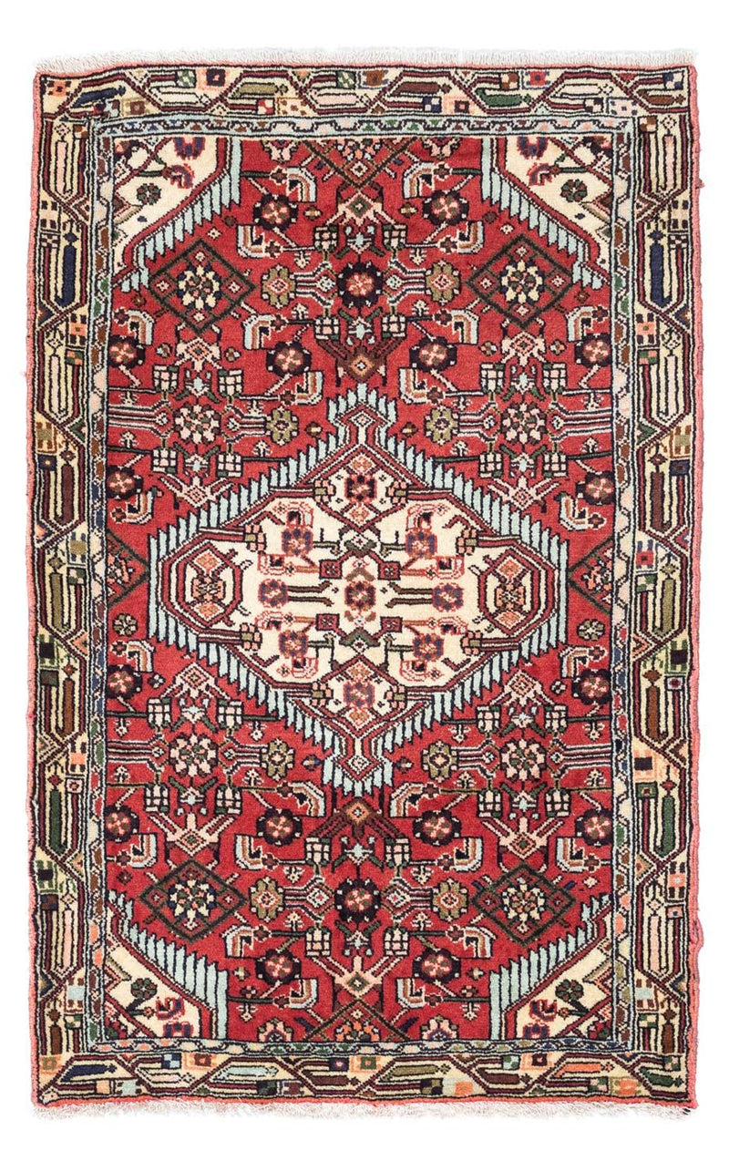 Persisk tæppe - Nomadisk - 120 x 73 cm - rød