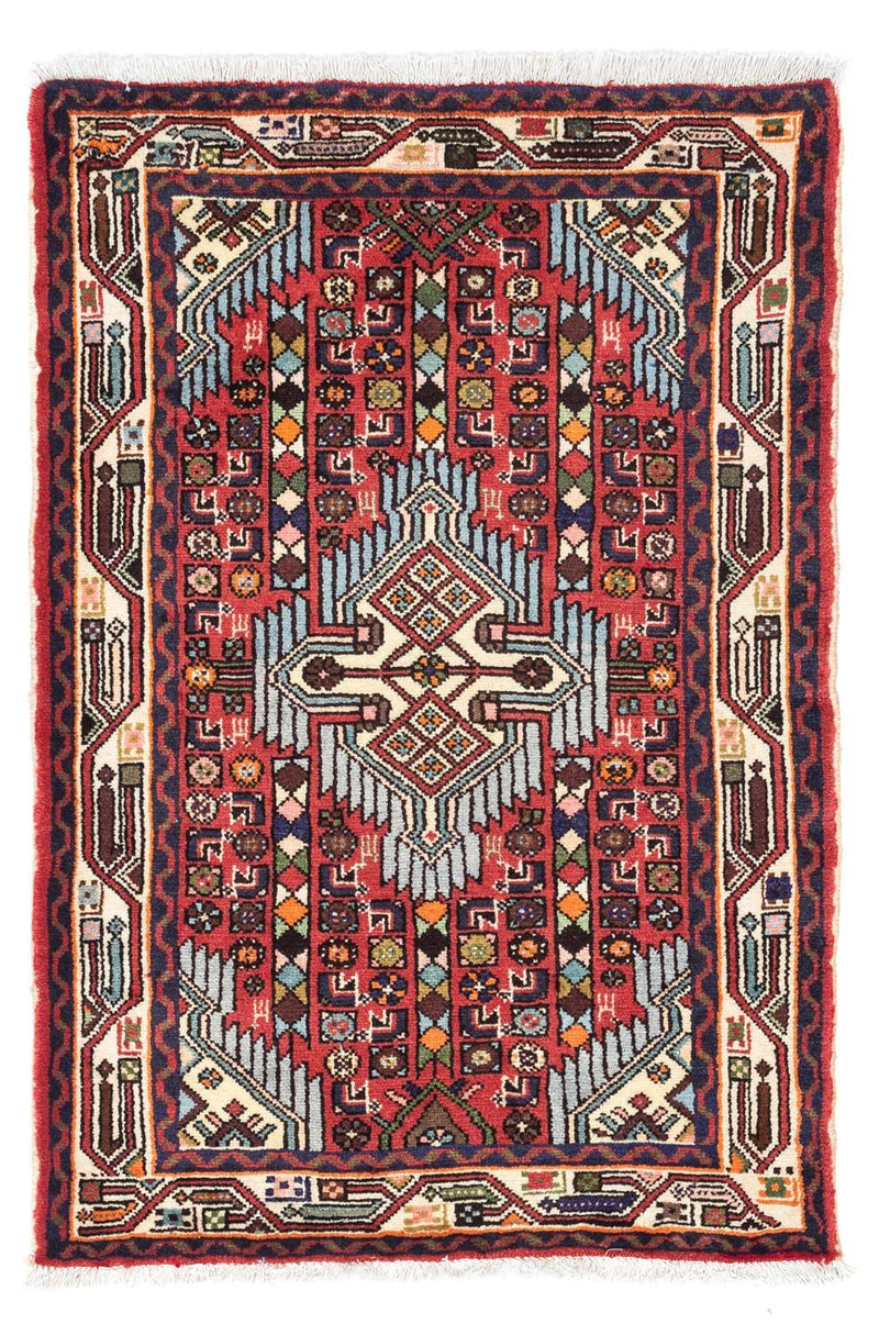 Persisk tæppe - Nomadisk - 120 x 76 cm - rød