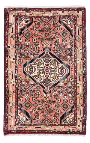 Persisk tæppe - Nomadisk - 115 x 71 cm - lysrød