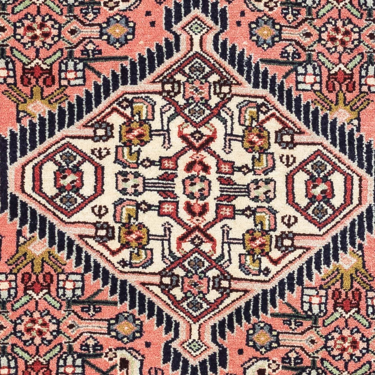 Persisk tæppe - Nomadisk - 115 x 71 cm - lysrød