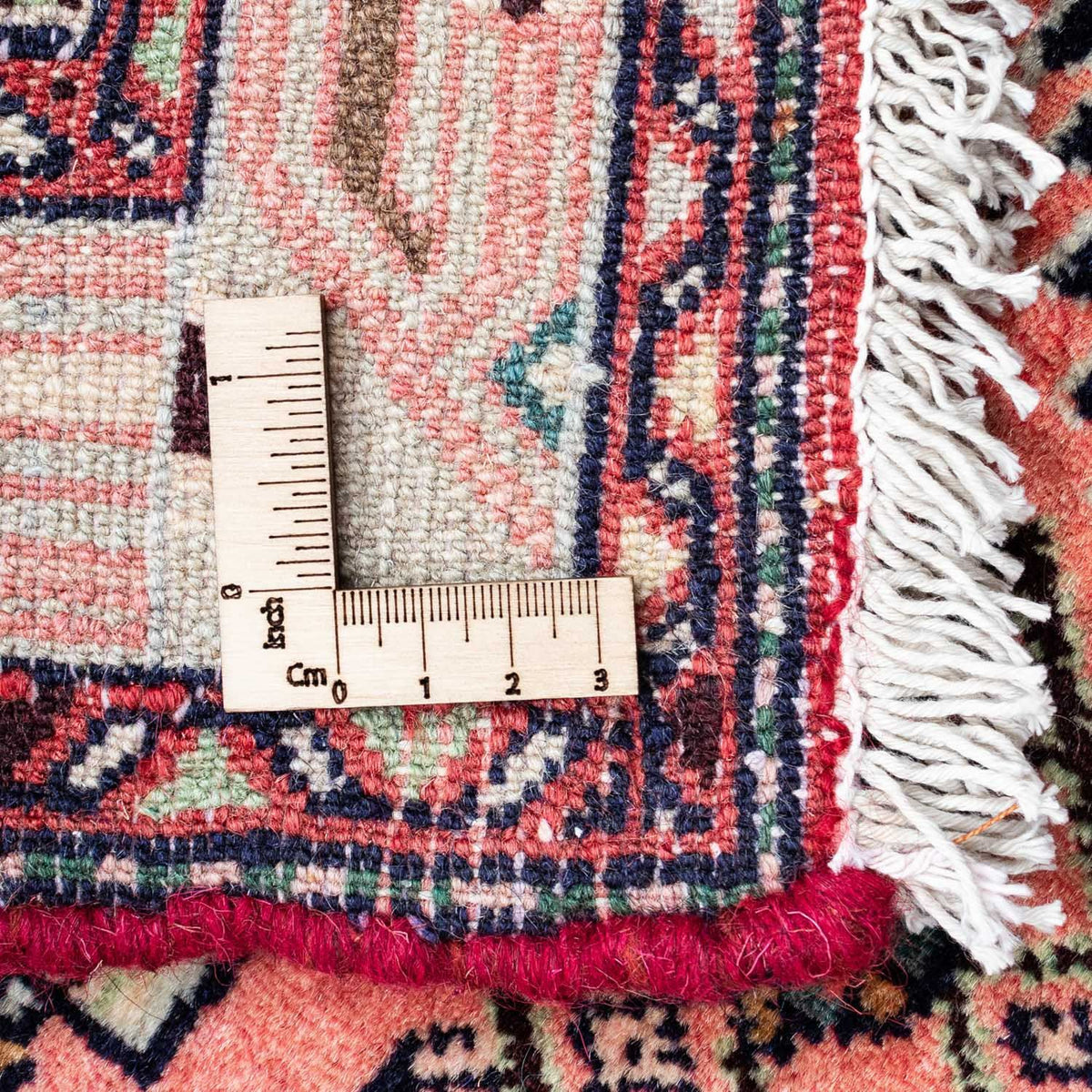 Persisk tæppe - Nomadisk - 115 x 71 cm - lysrød