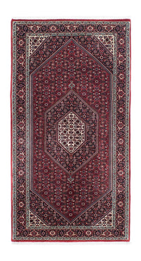 Løber Persisk tæppe - Bijar - 201 x 100 cm - mørkerød – product image