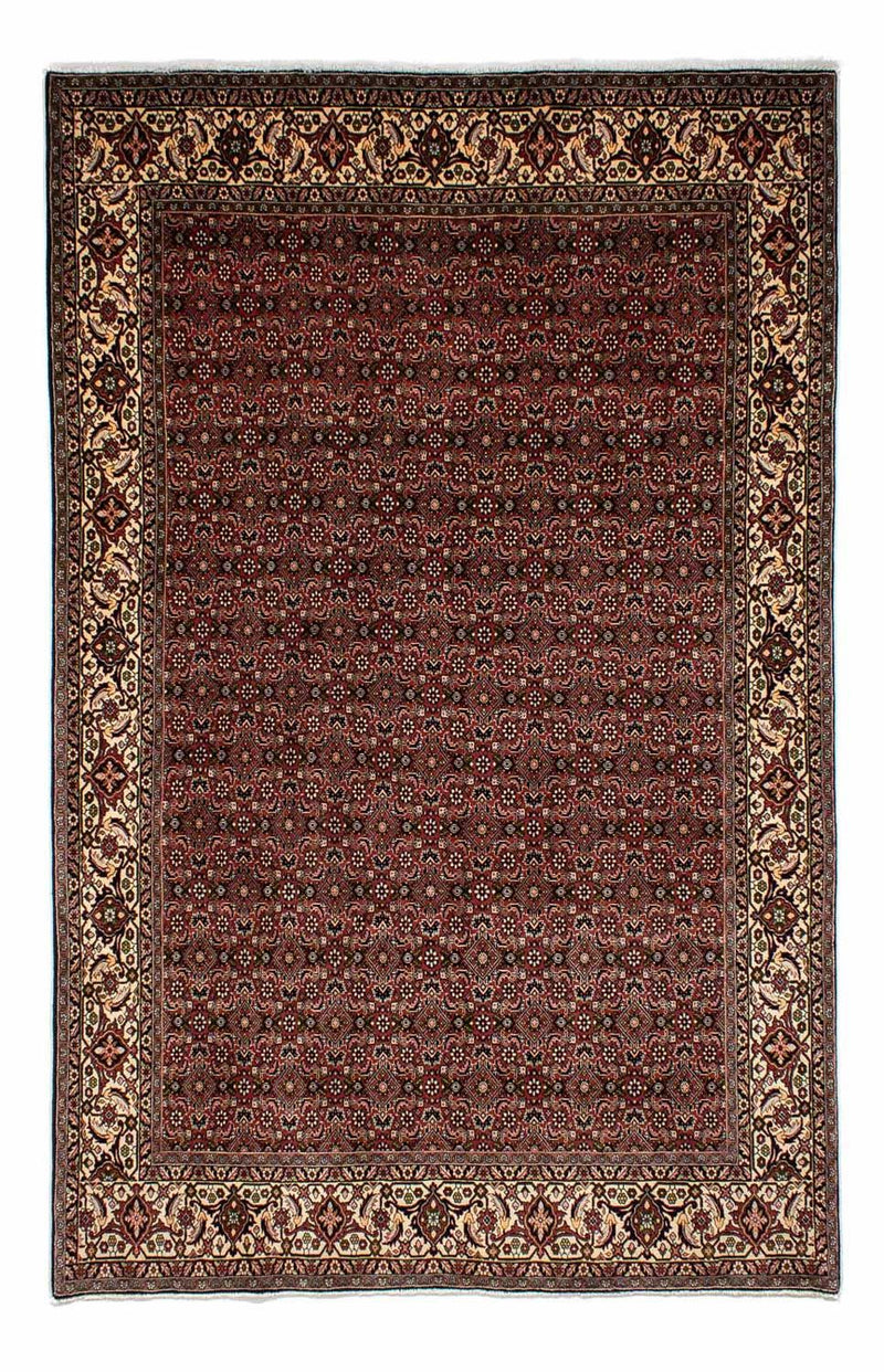 Persisk tæppe - Bijar - 293 x 198 cm - brun