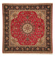 Tabriz - 50 Raj Tæppe 251x251cm - Persisk tæppe