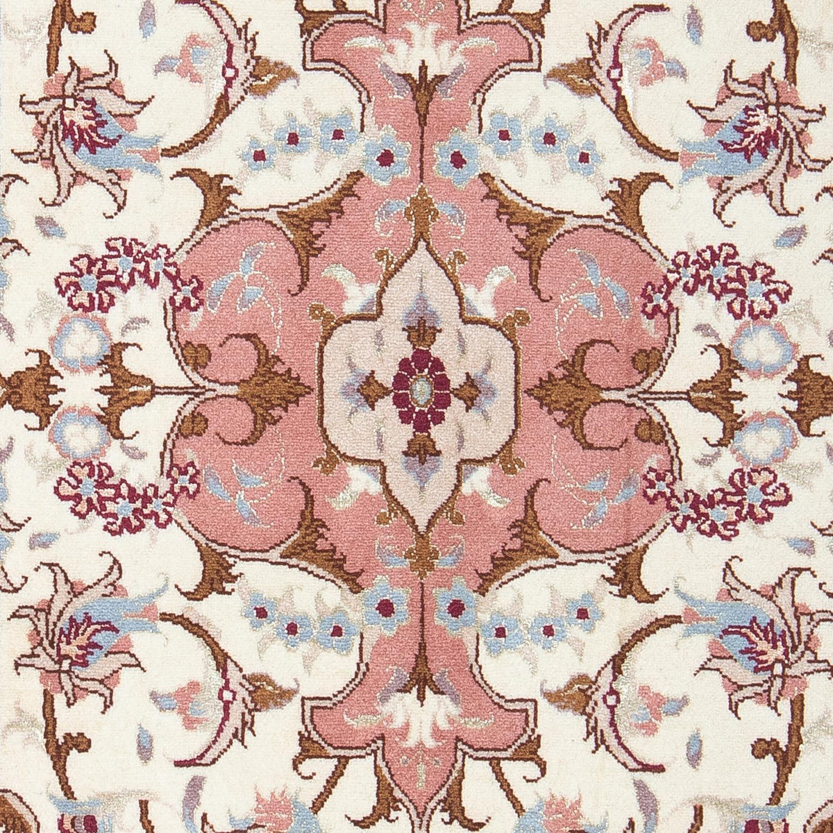 Persisk tæppe - Tabriz - Royal - 90 x 60 cm - beige