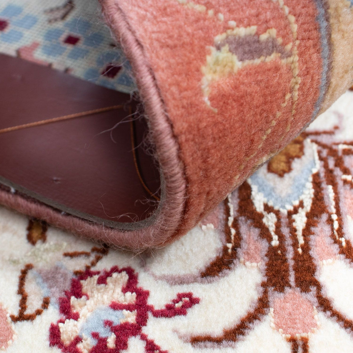 Persisk tæppe - Tabriz - Royal - 90 x 60 cm - beige