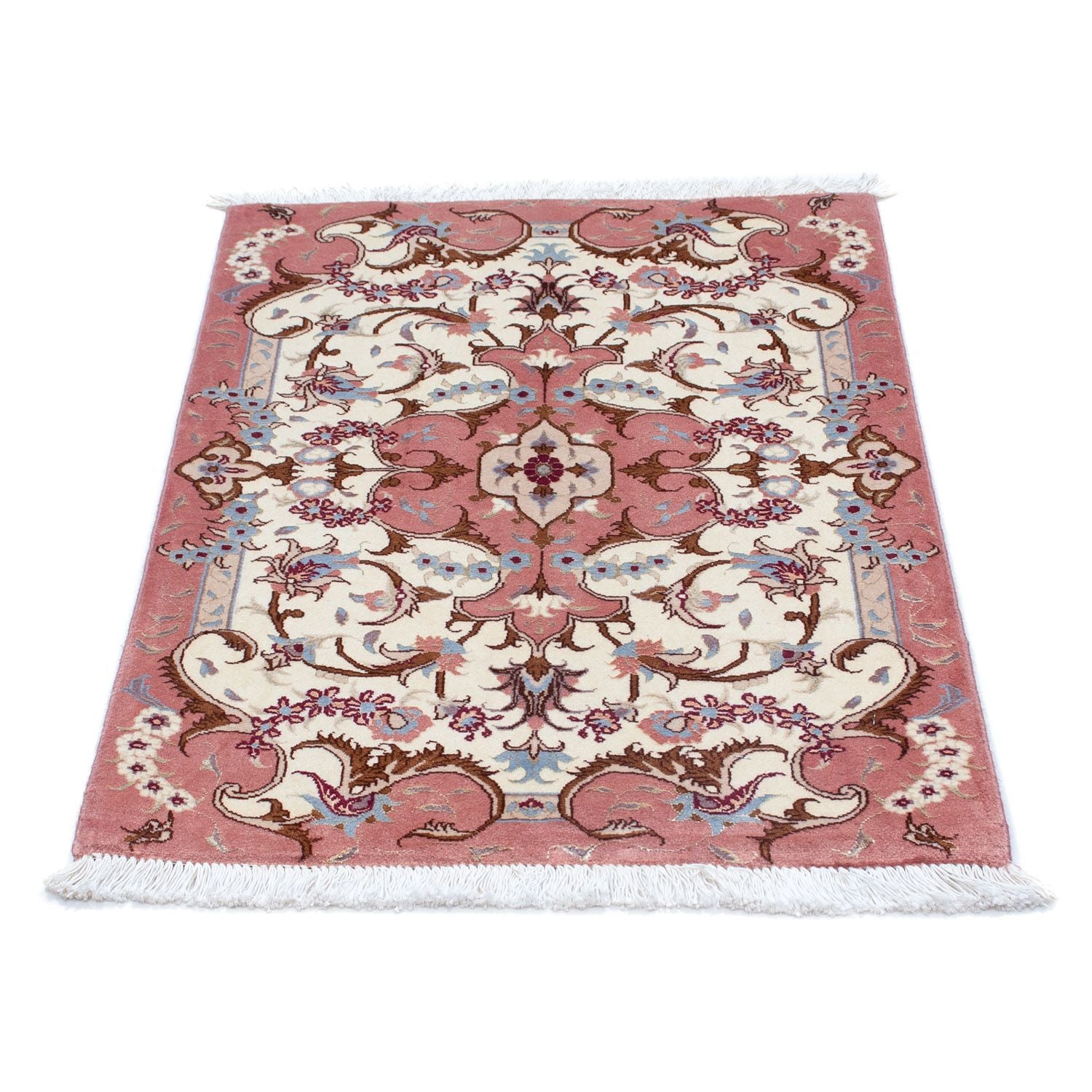 Persisk tæppe - Tabriz - Royal - 90 x 60 cm - beige