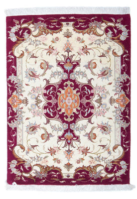 Persisk tæppe - Tabriz - Royal - 89 x 64 cm - beige