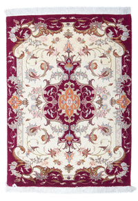 Persisk tæppe - Tabriz - Royal - 89 x 64 cm - beige