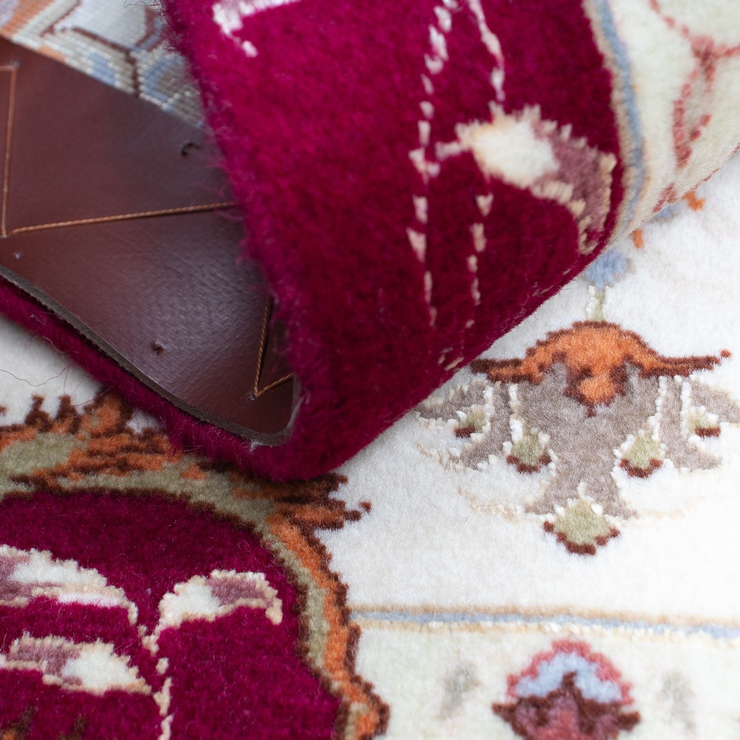 Persisk tæppe - Tabriz - Royal - 89 x 64 cm - beige
