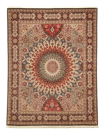 Tabriz - 50 Raj Tæppe 204x254cm - Persisk tæppe