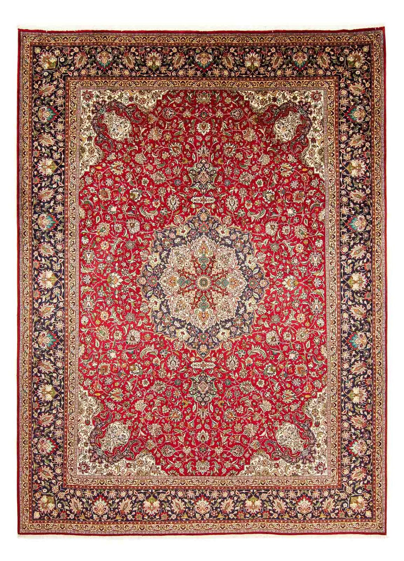 Persisk tæppe - Tabriz - Royal - 398 x 300 cm - rød