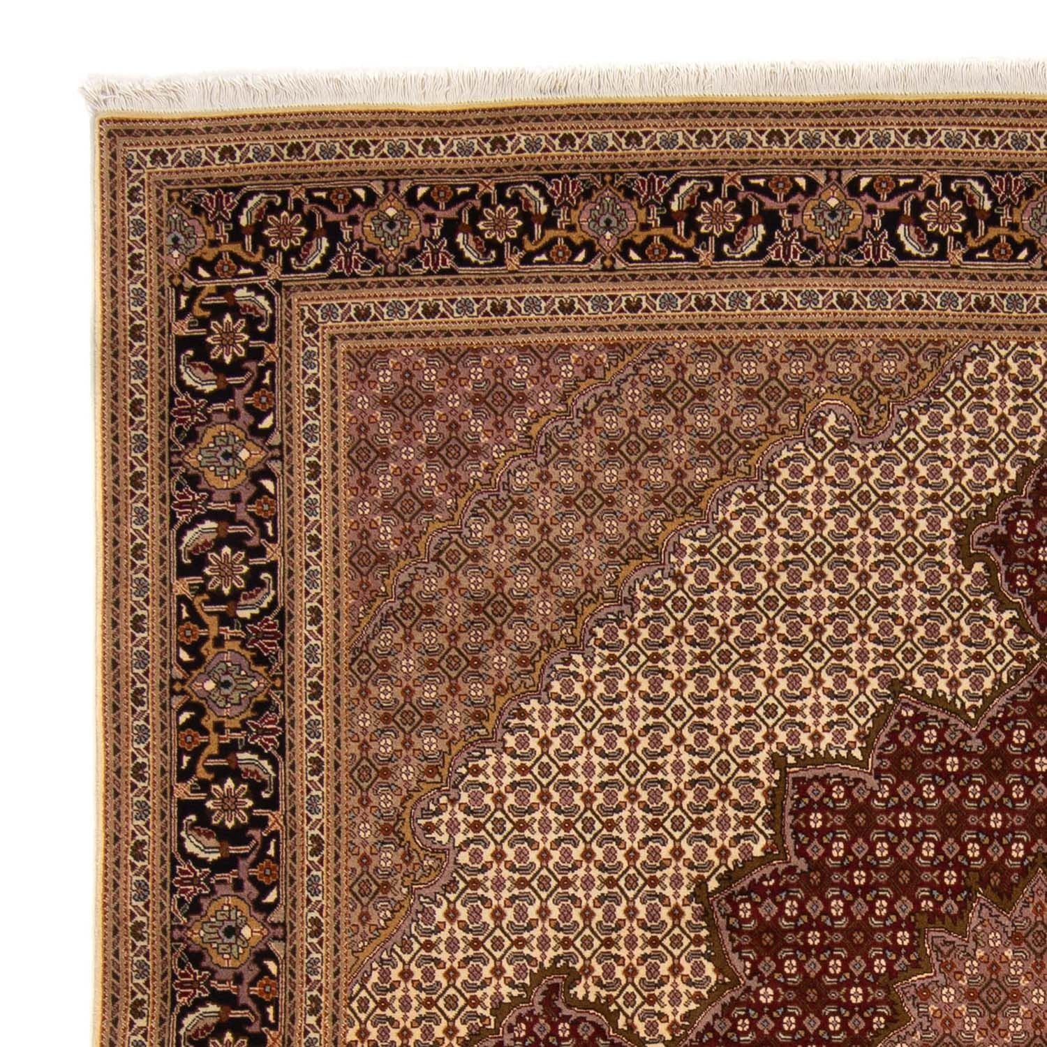 Persisk tæppe - Tabriz - Royal - 351 x 252 cm - brun