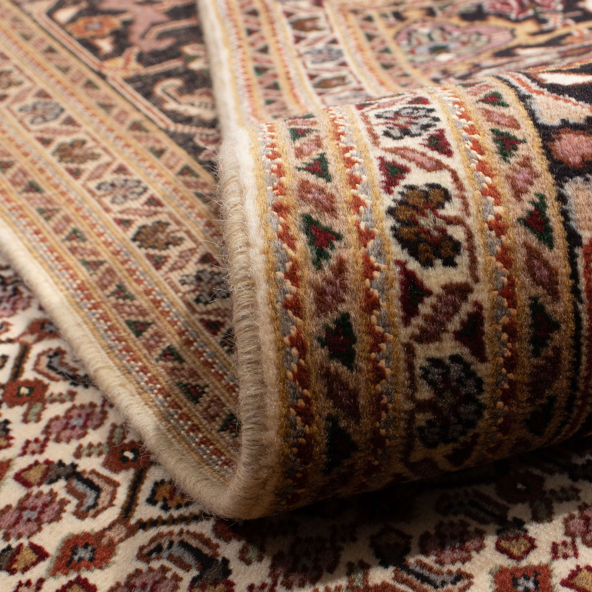 Persisk tæppe - Tabriz - Royal - 351 x 252 cm - brun