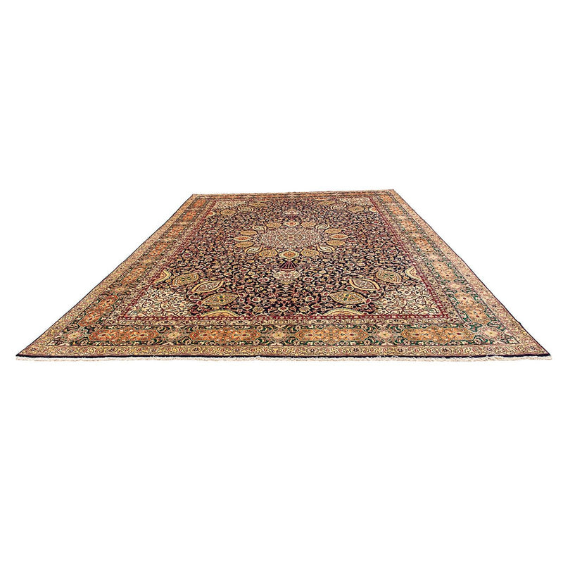 Persisk tæppe - Tabriz - Royal - 436 x 292 cm - mørkeblå