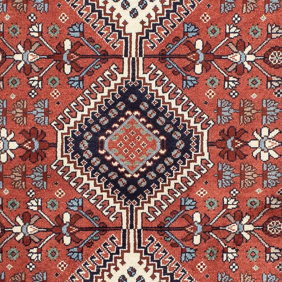 Persisk tæppe - Nomadisk - 163 x 108 cm - rust