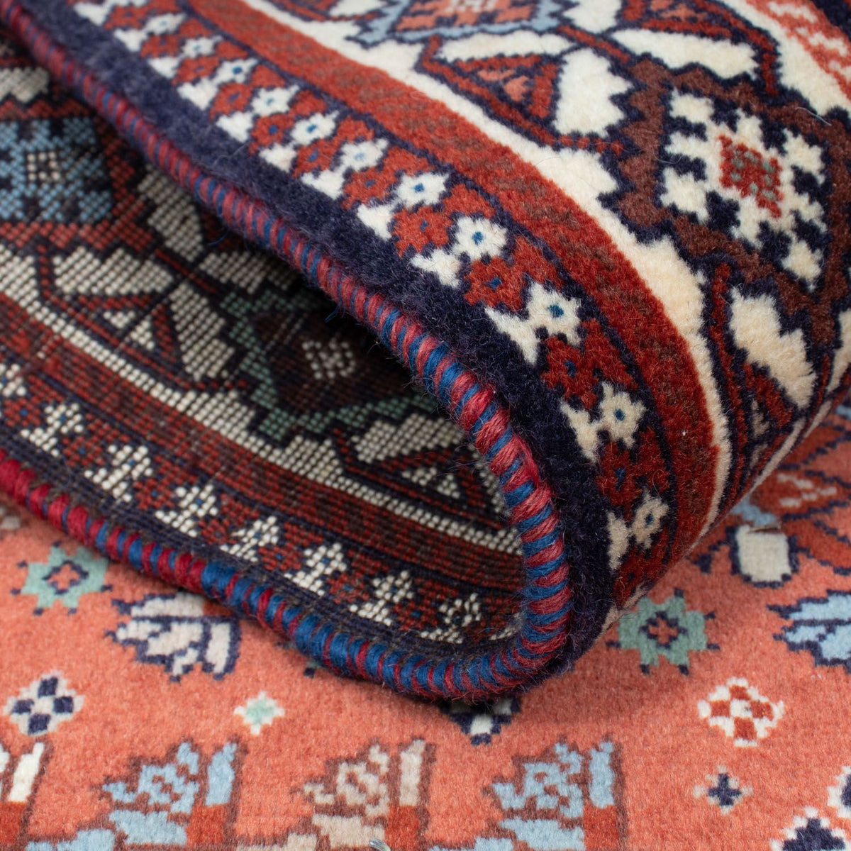 Persisk tæppe - Nomadisk - 163 x 108 cm - rust