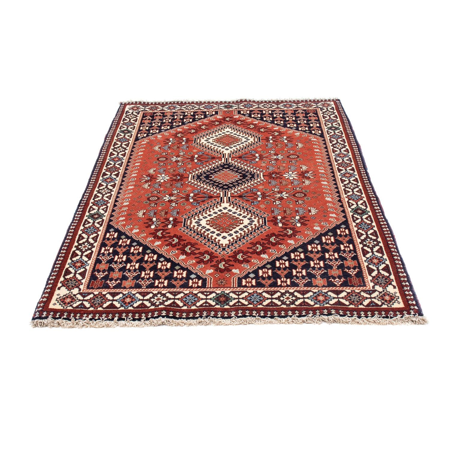 Persisk tæppe - Nomadisk - 163 x 108 cm - rust