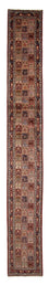 Løber Persisk tæppe - Classic - 607 x 80 cm - mørkerød