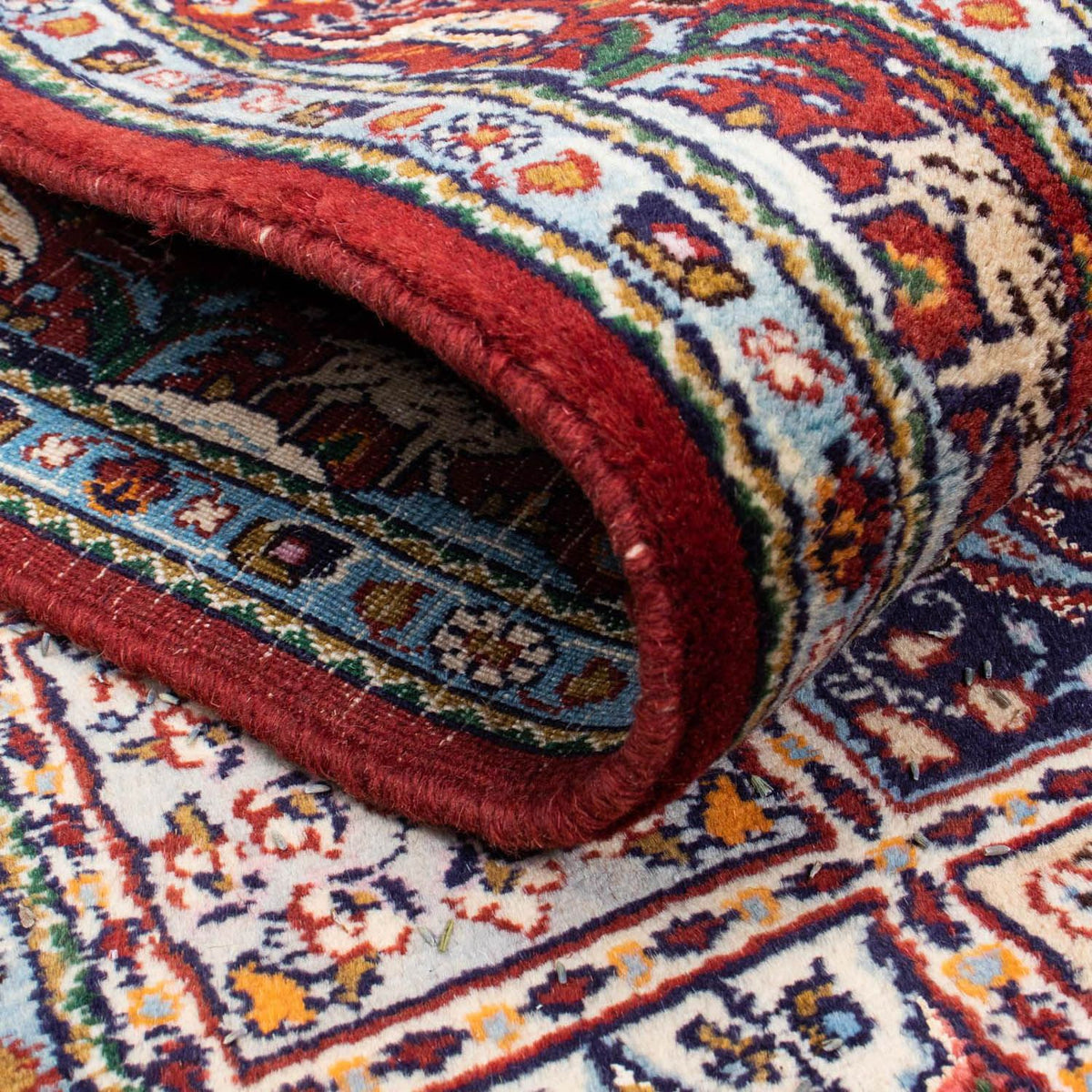 Løber Persisk tæppe - Classic - 607 x 80 cm - mørkerød