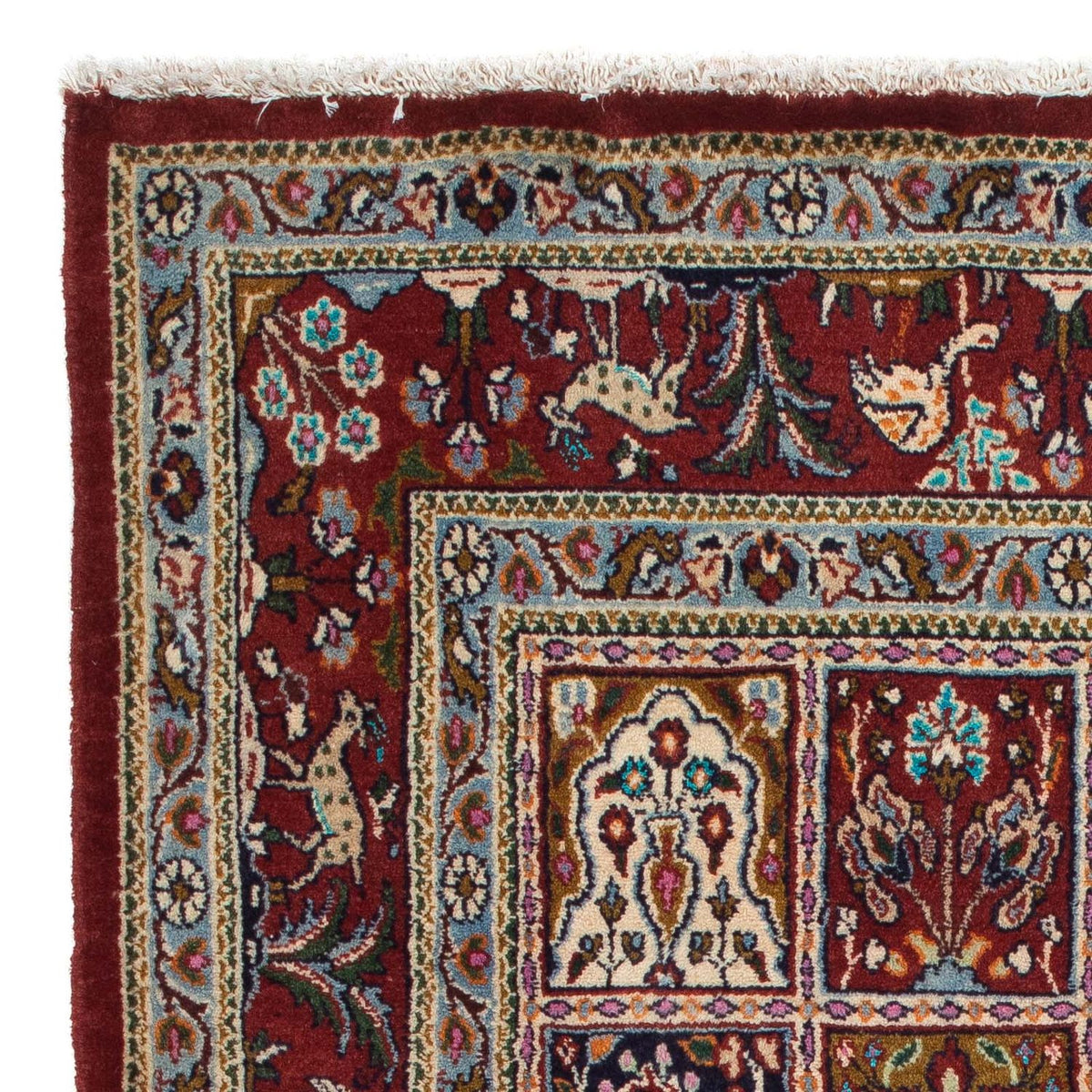 Persisk tæppe - Classic - 148 x 98 cm - mørkerød