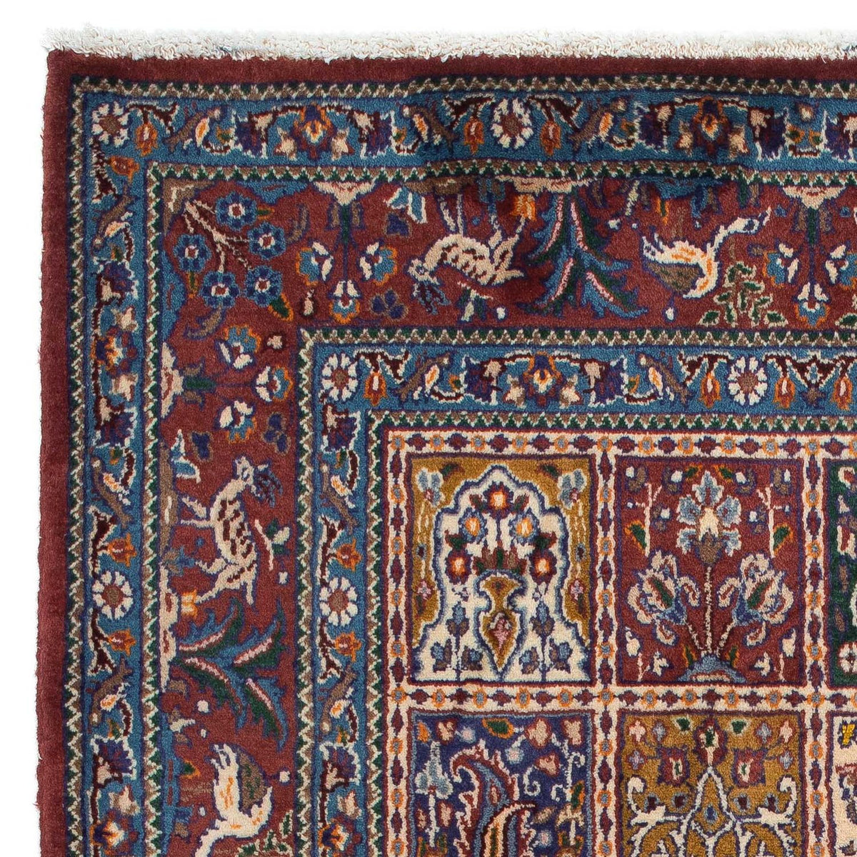 Persisk tæppe - Classic - 144 x 100 cm - mørkerød