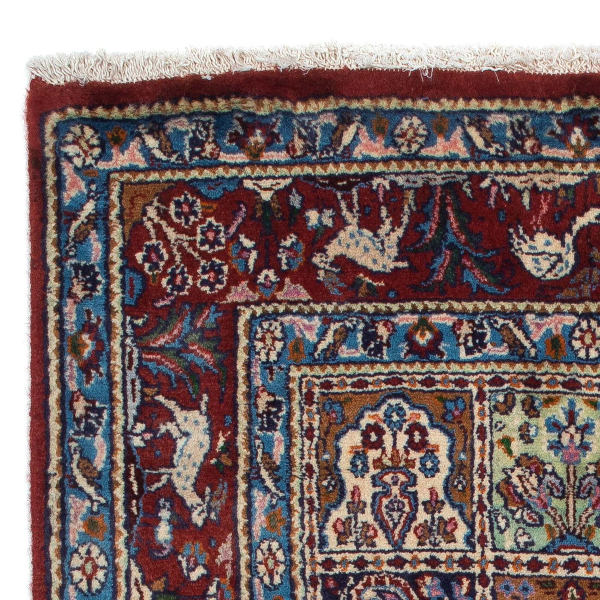 Persisk tæppe - Classic - 140 x 95 cm - mørkerød