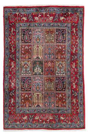 Persisk tæppe - Classic - 145 x 96 cm - mørkerød