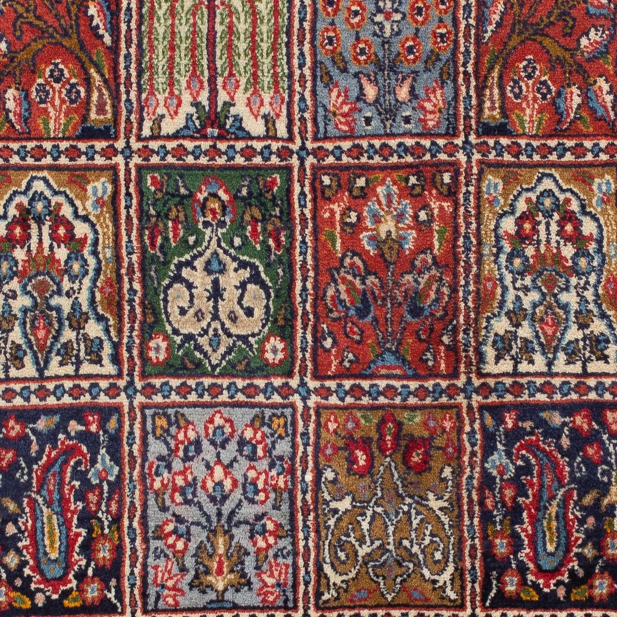 Persisk tæppe - Classic - 145 x 96 cm - mørkerød