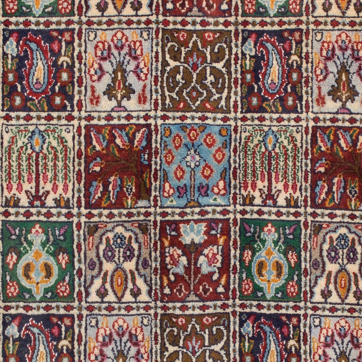 Persisk tæppe - Classic - 142 x 100 cm - flerfarvet