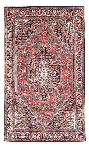 Persisk tæppe - Bijar - 172 x 106 cm - lysrød