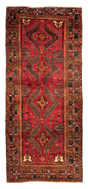 Løber Baluch-tæppe - 237 x 103 cm - rød