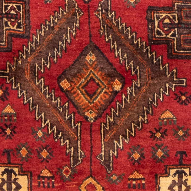 Løber Baluch-tæppe - 237 x 103 cm - rød