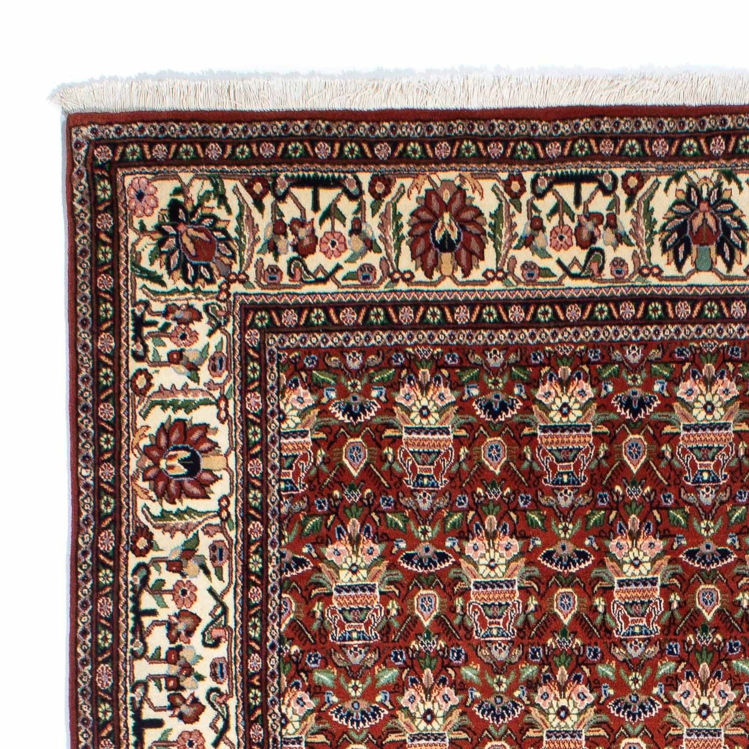 Gabbeh-tæppe - Kashkuli Persisk - 261 x 175 cm - mørkerød
