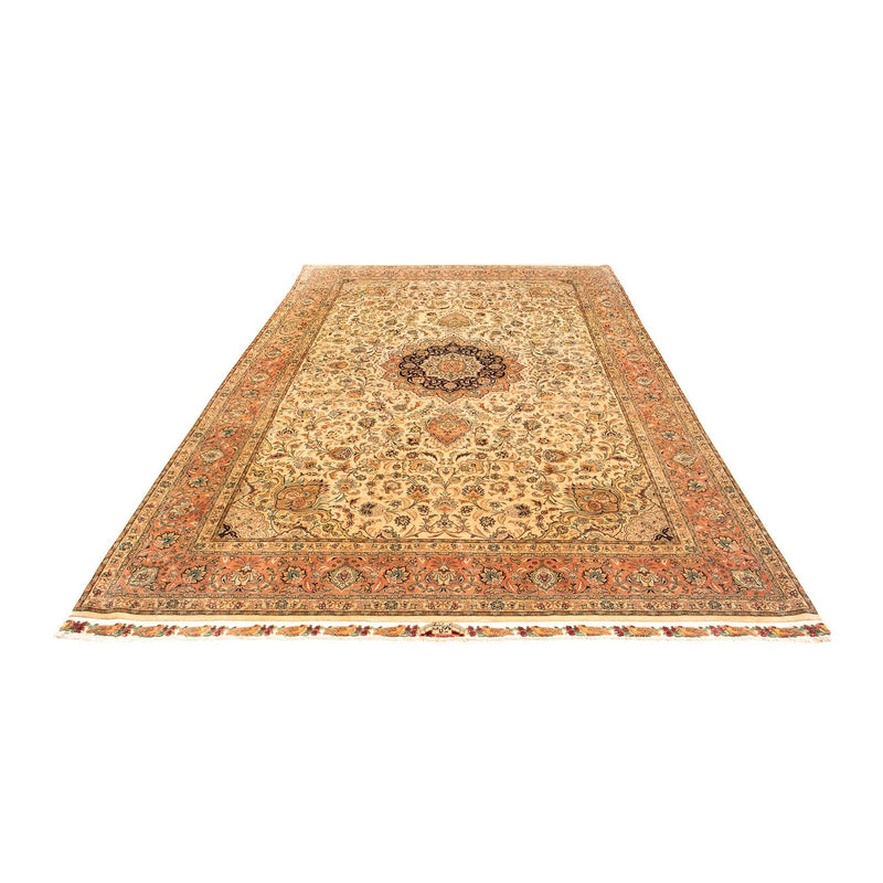 Persisk tæppe - Tabriz - Premium - 320 x 201 cm - brun