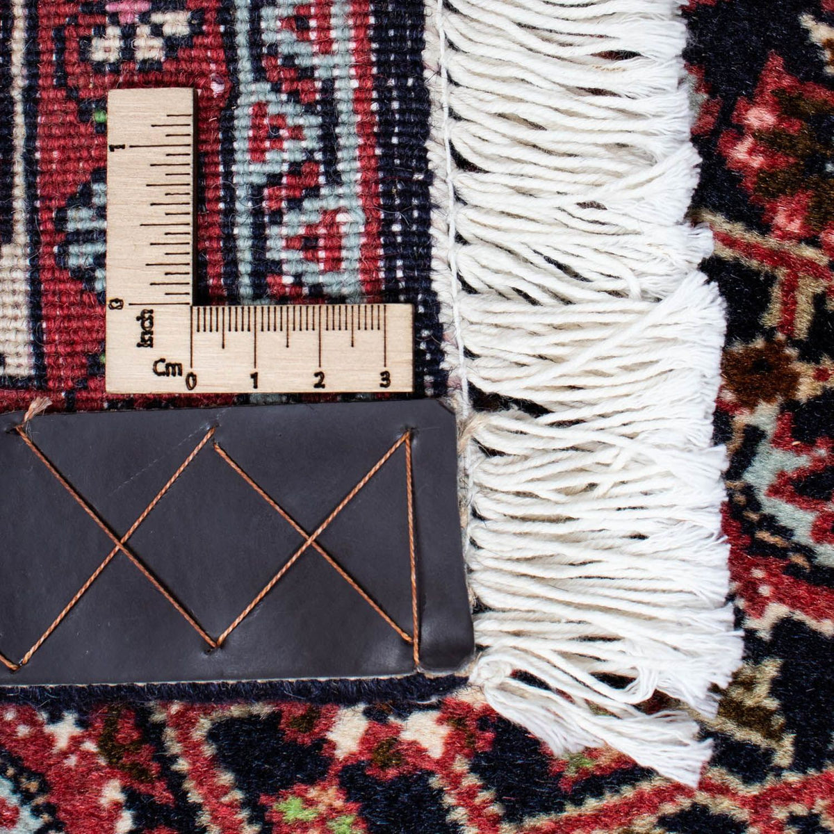 Persisk tæppe - Bijar - 215 x 140 cm - rød