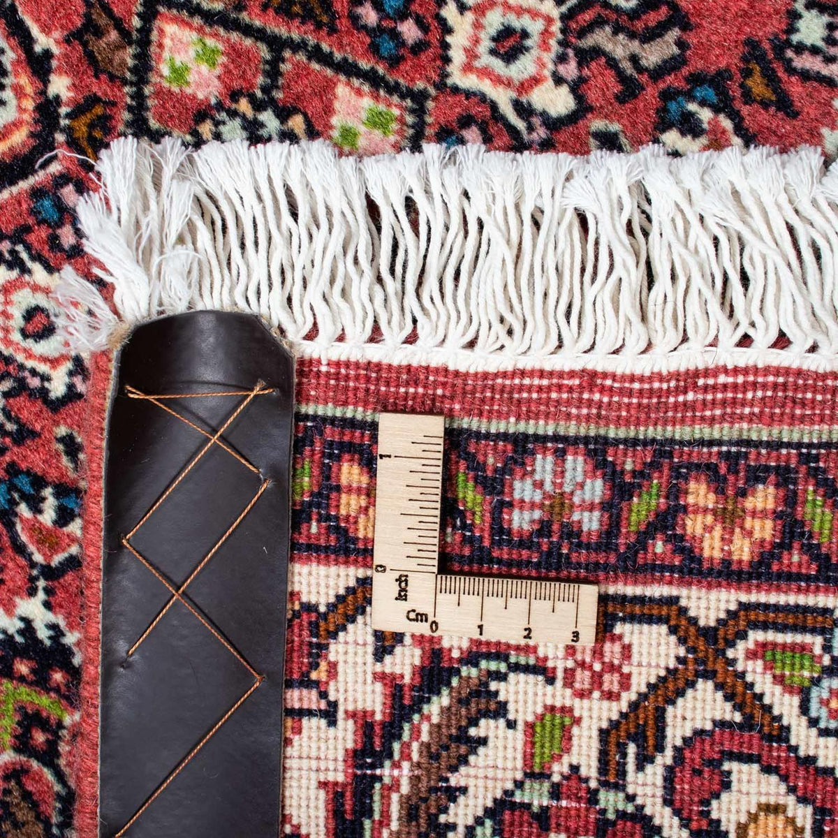 Persisk tæppe - Bijar - 215 x 140 cm - rød