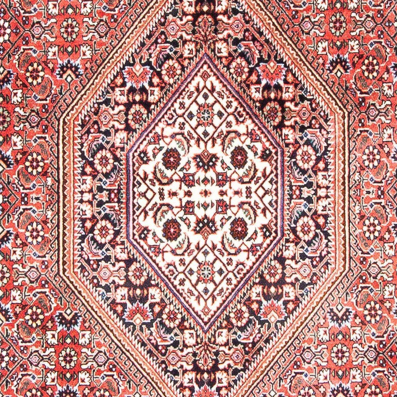 Persisk tæppe - Bijar - 180 x 108 cm - lysrød