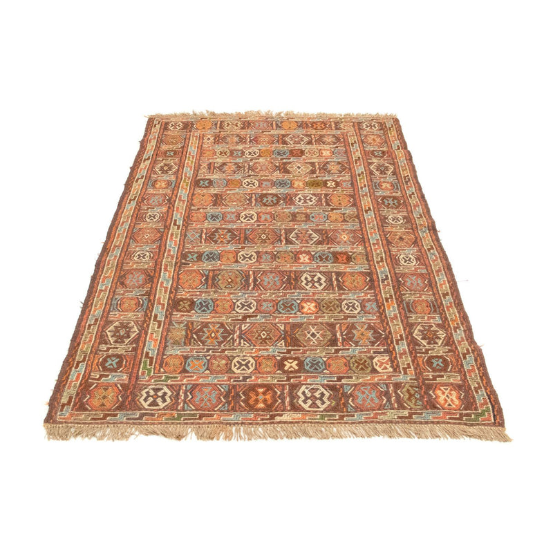 Kelim-tæppe - orientalsk - 166 x 99 cm - orange
